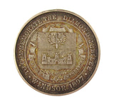 1897 Diamond Jubilee Borough Of Windsor 38mm Silver Medal