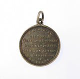 1901 Death Of Queen Victoria 17mm Silver Medal