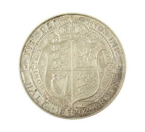 Edward VII 1902 Matt Proof Halfcrown - nFDC