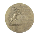 1902 Edward VII Coronation 46mm Silver Medal - R Thorne & Sons