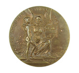 1902 County Of Worcester 63mm Medal - By Bowcher