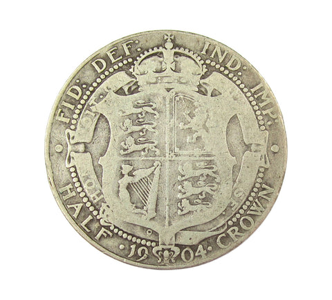Edward VII 1904 Halfcrown - VG