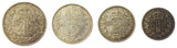 Edward VII 1906 Full Maundy Set