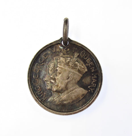 1911 George V Coronation 18mm Silver Medal