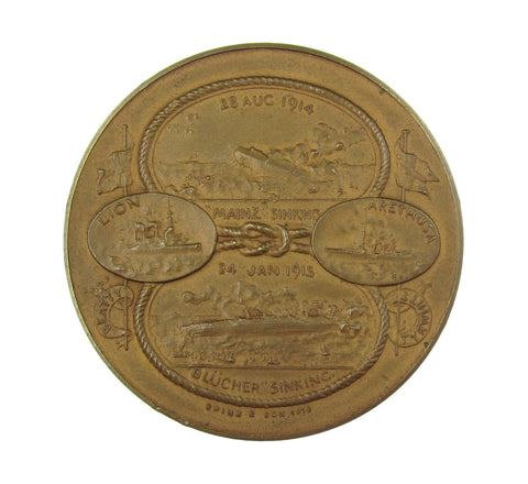 1915 Heligoland Bight & Dogger Bank 45mm Medal - By Spink & Son