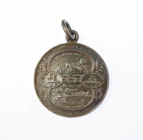 1915 Heligoland Bight & Dogger Bank 22mm Silver Medal - By Spink & Son