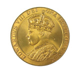 1937 Edward VIII Coronation 35mm Bronze Medal