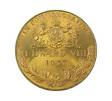 1937 Edward VIII Coronation 35mm Bronze Medal