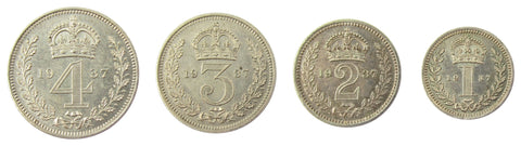 George VI 1937 Full Maundy Set