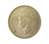 George VI 1952 Sixpence - EF