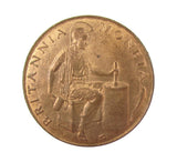 1957 Royal Mint One Penny Die Trial - 'Britannia Moneta'