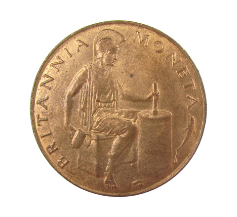 1957 Royal Mint One Penny Die Trial - 'Britannia Moneta'