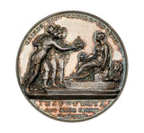 1838 Victoria Coronation 36mm Silver Medal - NGC MS62