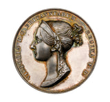 1838 Victoria Coronation 36mm Silver Medal - NGC MS62