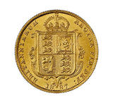 Victoria 1887 Half Sovereign - NGC MS64
