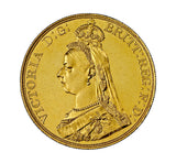 Victoria 1887 Five Pounds - NGC UNC