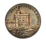 1935 George V Silver Jubilee Royal Mint 32mm Medal - NGC MS63