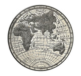 c.1820 Map Of The World Hemispheres 74mm Medal - NGC MS64