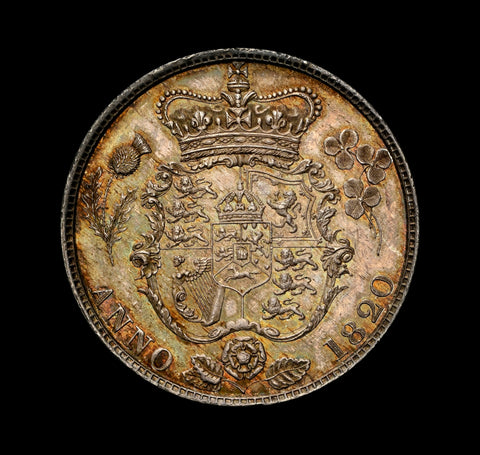 George IV 1820 Halfcrown - NGC MS64