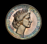 1953 Elizabeth II Coronation 62mm Silver Medal - NGC MS63