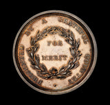 Canada 1812-1815 Upper Canada Preserved 51mm Silver Medal - NGC MS61
