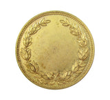 Australia 1891-1892 Tasmanian Exhibition 24mm Gilt Medal