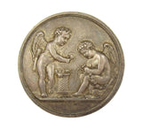 France 1820 Silver Marriage Medal 41mm - By Andrieu & Denon