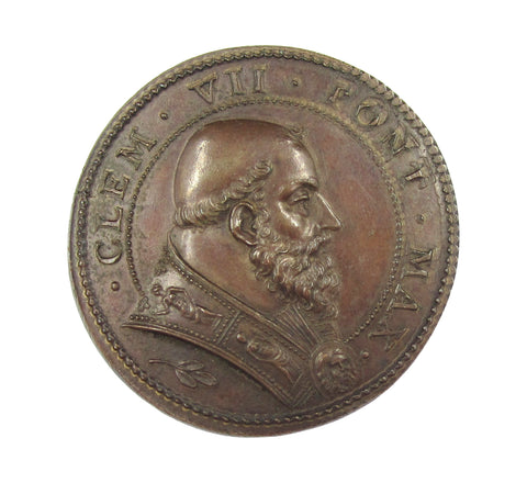 Italy Vatican 1523-1534 Clement VII 35mm Medal