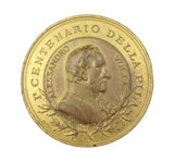 Italy 1899 Volta Exposition Of Electricity 44mm Medal