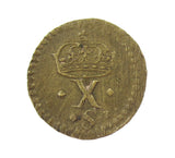 1603-1625 James I Brass Coin Weight For Angel Of 10 Shillings