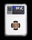 Victoria 1844 Half Farthing - NGC MS63RB