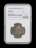 Australia 1916 M Florin - NGC AU58