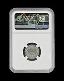 Victoria 1887 Sixpence - NGC MS64