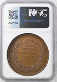 1827 Scotland Royal Society Of Edinburgh 45mm 'Keith Medal' - NGC MS63BN