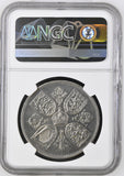 Elizabeth II 1960 British ExhibitIon Crown - NGC PL66