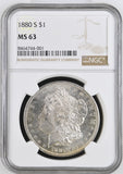 USA 1880 S Morgan Dollar - NGC MS63