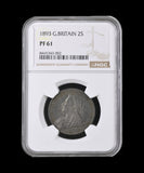 Victoria 1893 Proof Florin - NGC PF61