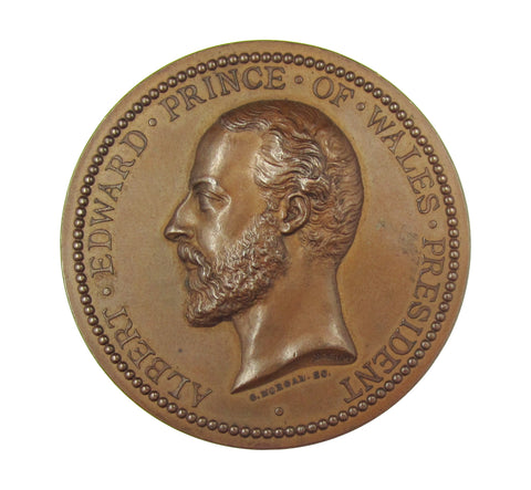 1874 Fine Arts Exhibition 52mm Bronze Medal - By Boehm