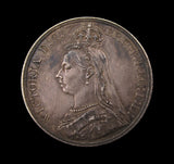 Victoria 1887 Crown - VF
