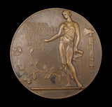 France 1920 Paul Deschanel 73mm Medal - By Drivier