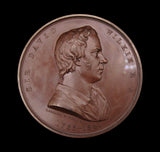 1861 David Wilkie Art Union Of London 55mm Medal - By Wyon