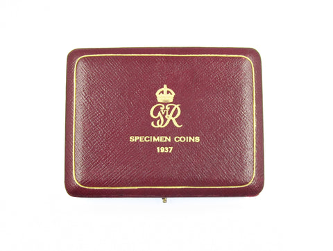 1937 Royal Mint Hard Case For George VI 4 Coin Gold Proof Set