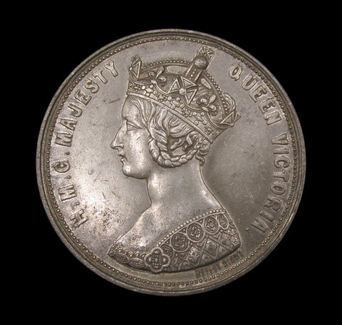 1862 International Exhibition Captain Fowke 54mm Medal - By Ottley