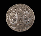 1844 Visit Of Louis Philippe Of France To Victoria 38mm Medal - By Allen & Moore