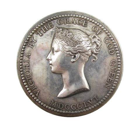 1856 Department Of Science & Art 55mm Silver Medal - By Wyon