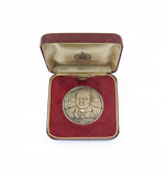 1965 Winston Churchill 'Very Well Alone' 39mm Silver Medal