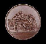 1861 David Wilkie Art Union Of London 55mm Medal - By Wyon