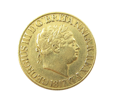 George III 1817 Sovereign - GVF