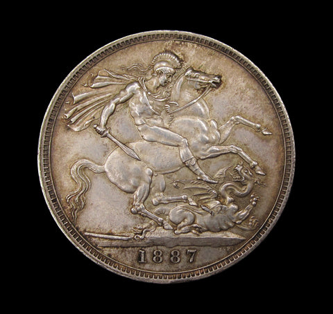Victoria 1887 Crown - EF