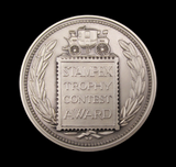 1976 Stampex Trophy Contest Award 55mm Medal - Victoria Young Head